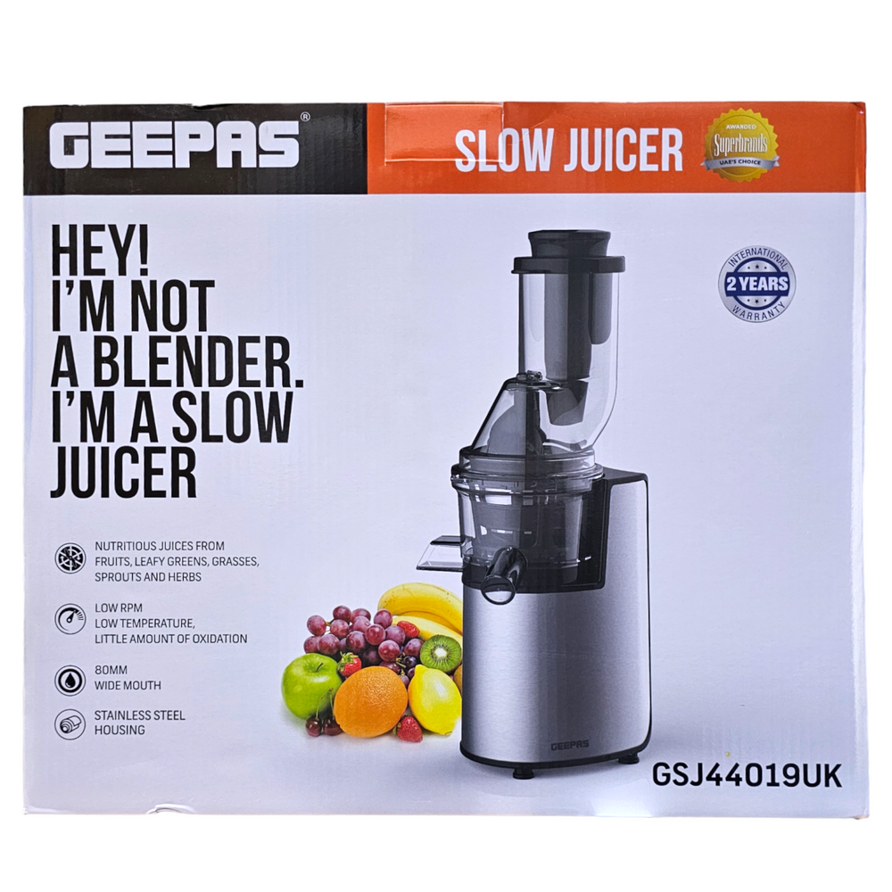 Geepas Slow Juicer GSJ44019UK