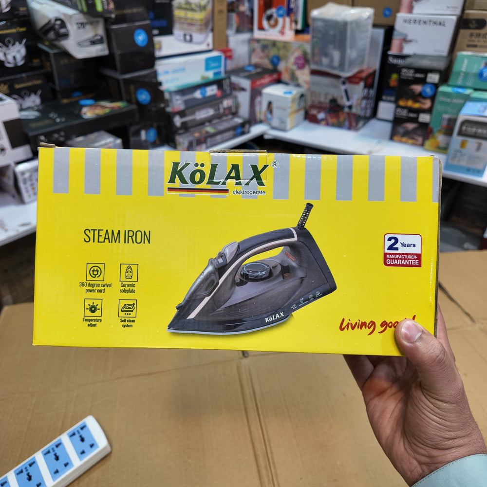 German Lot Imported Kolax 2400W Steam Iron