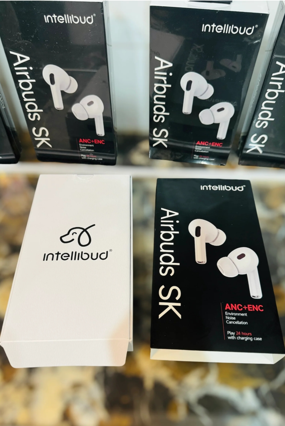 INTELLiBUDS touch screen airbuds