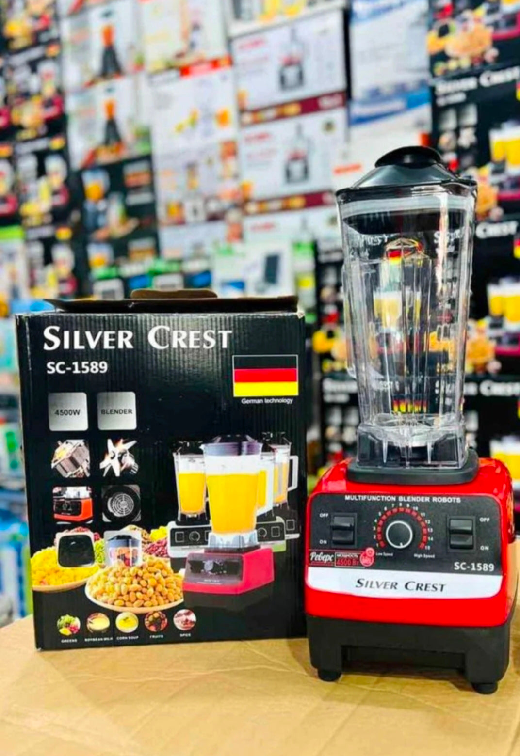 Silver crest juicer blender