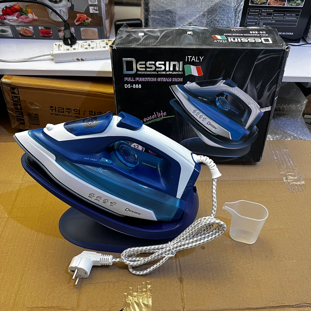 Italy Lot Impoted Dessini Steam Iron With Stand