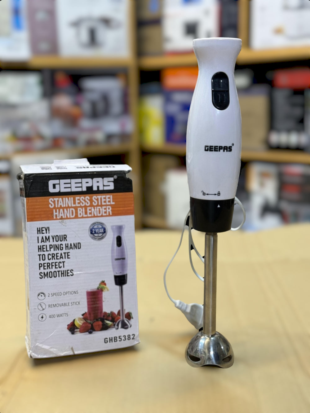 Geepas Stainless Steel Hand Blender GHB5382