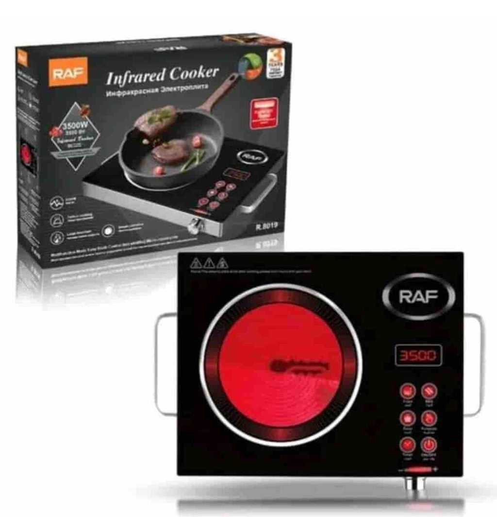 Infrared Cooker & Hot Plate R.8019 – Multifunction & Digital Display – 3500W