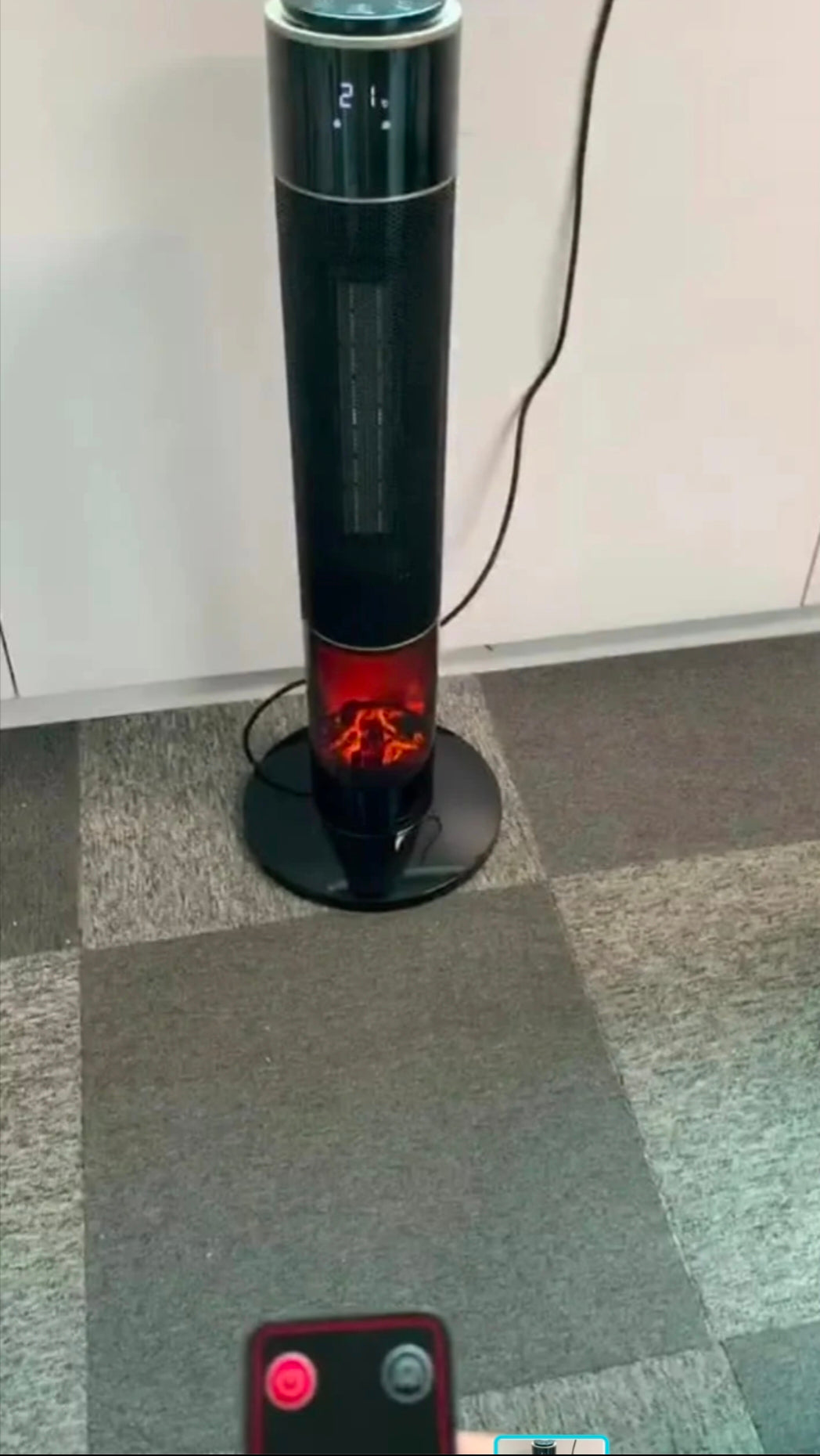 Blower stand heater